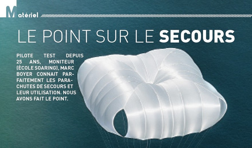 Le point sur le secours - article PMAG 147
