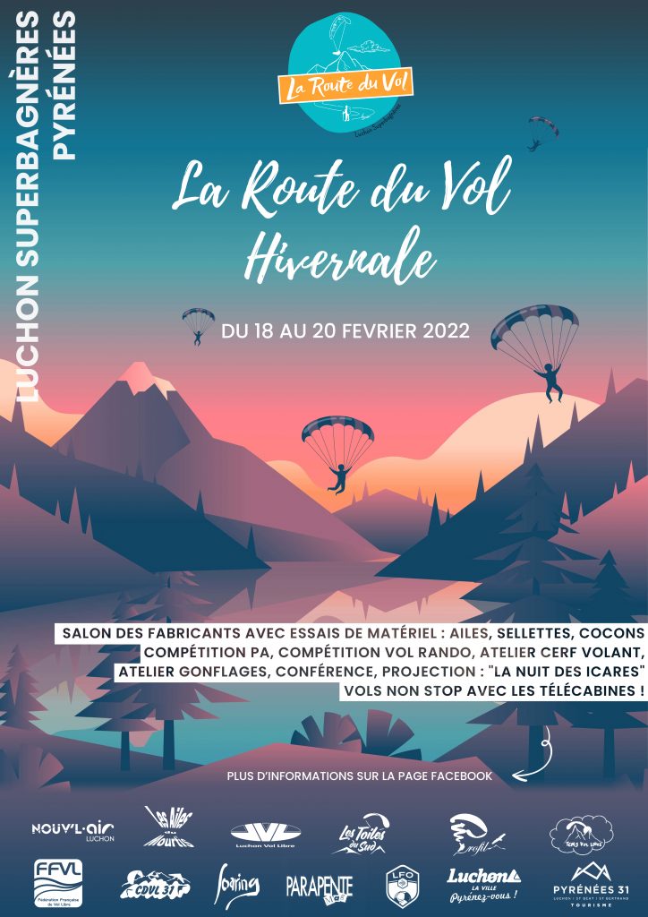 RouteduVolHivernale2022 route du vol hivernale luchon