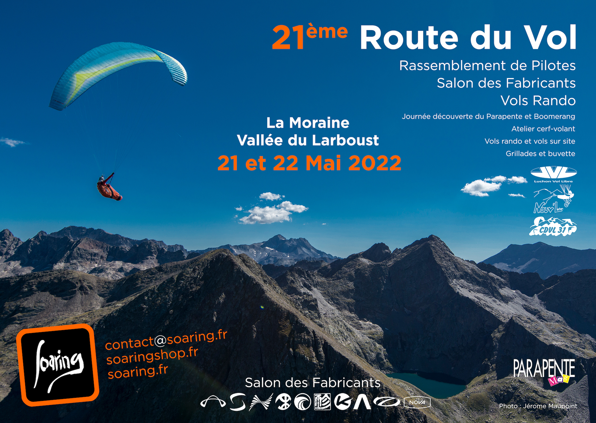 Route du Vol Estivale 2022 Route du Vol Estivale 2022